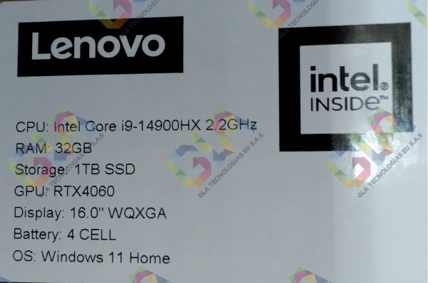 Lenovo LEGION 5 16IRX9 GAMING Core™ i9-14900HX 1TB SSD 32GB 16″ (2560×1600) 240Hz WIN11 NVIDIA® RTX 4060 8192MB LUNA GRAY RGB Backlit