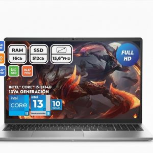 Portátil Dell Inspiron 3530 I5-1334u 16GB SSD 512GB 15.6 FHD 120hz