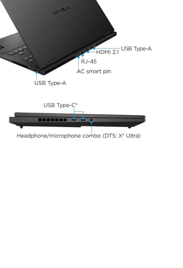HP OMEN SLIM16-AN00 GAMING Core™ Ultra 9 285H 512 SSD 16GB 16" (2560x1600) 240Hz WIN11 NVIDIA® RTX 5070 8192MB SHADOW BLACK RGB Backlit Keyboard  -   BM7B9UA#ABA