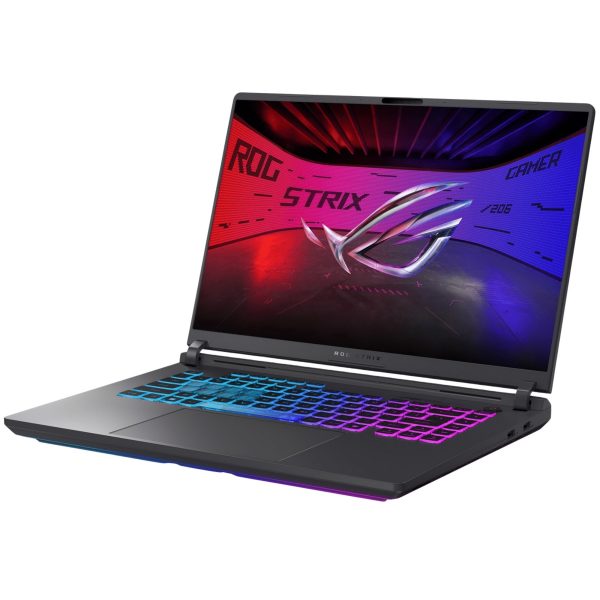 Asus ROG STRIX G16 GAMING AMD Ryzen™ 9 8940HX 1TB SSD 16GB 16" (1920x1200) 165Hz WIN11 NVIDIA® RTX 5070Ti 12288MB ECLIPSE GRAY Backlit Keyboard  -INGLES