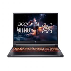 Acer NITRO V 16 ANV16-42-R309 GAMING AMD Ryzen™ 5 240 512GB SSD 16GB 16" (1920x1200) 180Hz WIN11 NVIDIA® RTX 5050 8192MB OBSIDIAN BLACK Backlit Keyboard