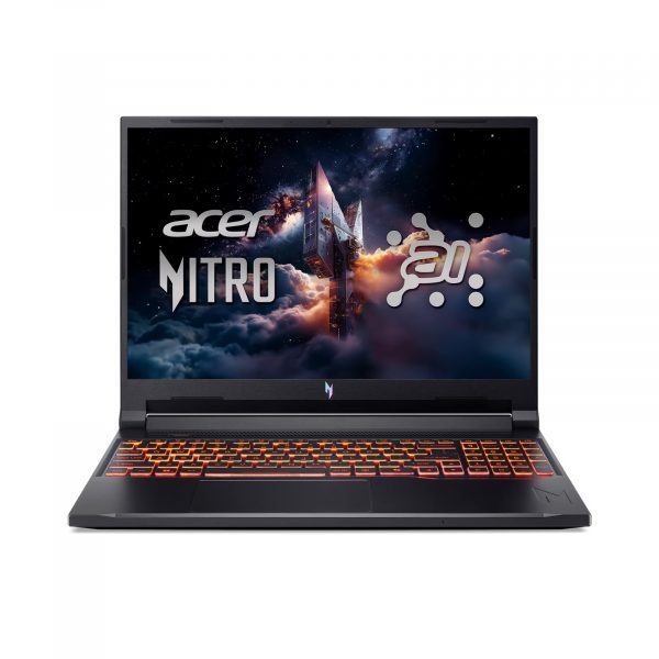 Acer NITRO V 16 ANV16-42-R309 GAMING AMD Ryzen™ 5 240 512GB SSD 16GB 16" (1920x1200) 180Hz WIN11 NVIDIA® RTX 5050 8192MB OBSIDIAN BLACK Backlit Keyboard