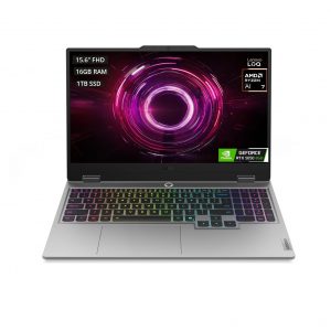 Lenovo LOQ 15AHP10 GAMING AMD Ryzen™ 7 250 512GB SSD 16GB 15.6" (1920x1080) 144Hz WIN11 LUNA GRAY NVIDIA® RTX 5060 8192MB Backlit Keyboard ingles