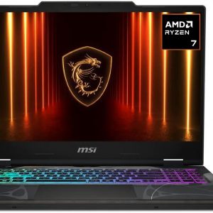 Portátil Gamer MSI Cyborg A15 AI AMD Ryzen 7 260 RTX 5050 8GB RAM 16GB M.2 512GB W11H