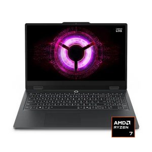 Lenovo - LOQ - Portátil para juegos de 15,6 AMD Ryzen 7 170  16 GB DDR5 - NVIDIA GeForce RTX 5050 - 512 GB de almacenamiento - Negro Eclipse
