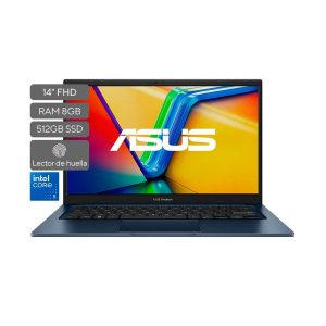 Portátil Asus Vivobook 14 X1404VA de 14", Intel Core 5, RAM 8 GB, 512 GB SSD